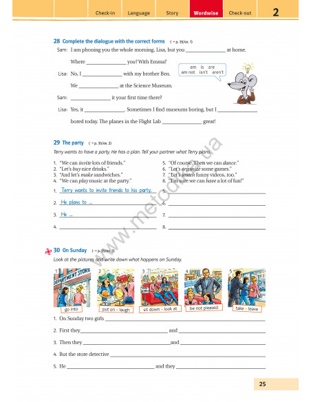 Joy of English 6. Робочий зошит для 6-го класу ЗНЗ (2-й рік навчання, 2-га іноземна мова) - фото 26