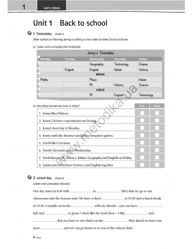Joy of English 6. Тести для 6-го класу ЗНЗ (2-й рік навчання, 2-га іноземна мова) - фото 5 Joy of English 6. Тести для 6-го класу ЗНЗ (2-й рік навчання, 2-га іноземна мова) - фото 5