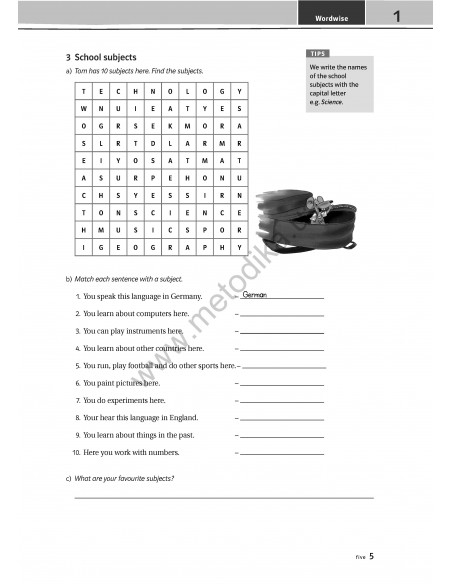 Joy of English 6. Тести для 6-го класу ЗНЗ (2-й рік навчання, 2-га іноземна мова) - фото 6 Joy of English 6. Тести для 6-го класу ЗНЗ (2-й рік навчання, 2-га іноземна мова) - фото 6