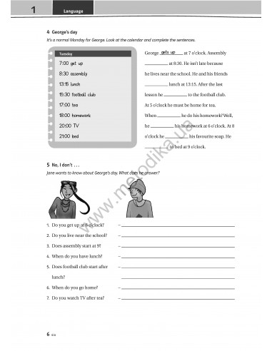 Joy of English 6. Тести для 6-го класу ЗНЗ (2-й рік навчання, 2-га іноземна мова) - фото 7 Joy of English 6. Тести для 6-го класу ЗНЗ (2-й рік навчання, 2-га іноземна мова) - фото 7