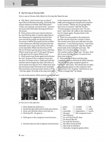 Joy of English 6. Тести для 6-го класу ЗНЗ (2-й рік навчання, 2-га іноземна мова) - фото 9 Joy of English 6. Тести для 6-го класу ЗНЗ (2-й рік навчання, 2-га іноземна мова) - фото 9