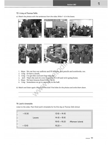 Joy of English 6. Тести для 6-го класу ЗНЗ (2-й рік навчання, 2-га іноземна мова) - фото 12 Joy of English 6. Тести для 6-го класу ЗНЗ (2-й рік навчання, 2-га іноземна мова) - фото 12