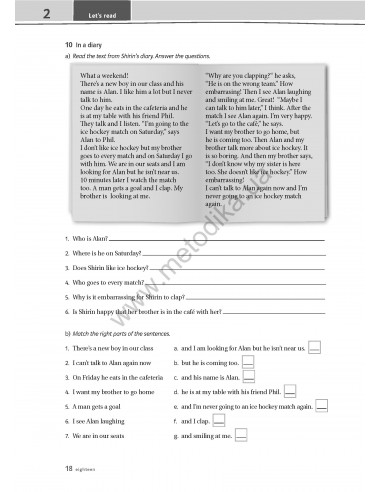 Joy of English 6. Тести для 6-го класу ЗНЗ (2-й рік навчання, 2-га іноземна мова) - фото 19 Joy of English 6. Тести для 6-го класу ЗНЗ (2-й рік навчання, 2-га іноземна мова) - фото 19