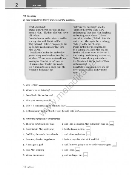 Joy of English 6. Тести для 6-го класу ЗНЗ (2-й рік навчання, 2-га іноземна мова) - фото 19 Joy of English 6. Тести для 6-го класу ЗНЗ (2-й рік навчання, 2-га іноземна мова) - фото 19