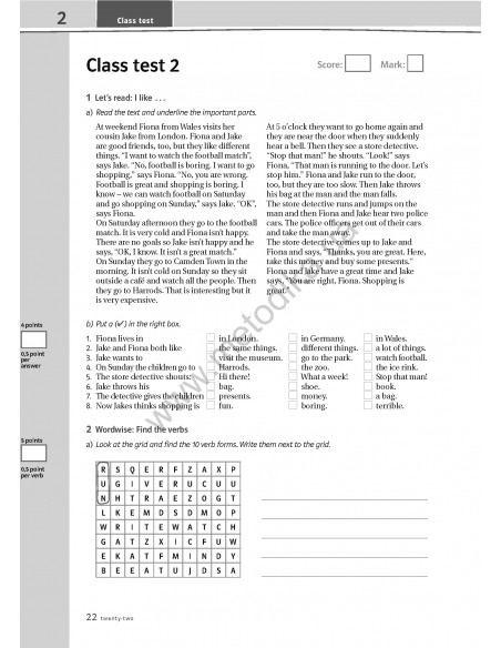 Joy of English 6. Тести для 6-го класу ЗНЗ (2-й рік навчання, 2-га іноземна мова) - фото 23 Joy of English 6. Тести для 6-го класу ЗНЗ (2-й рік навчання, 2-га іноземна мова) - фото 23