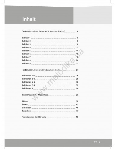 Parallelen 5 neu. Тести для 5-го класу ЗНЗ (1-й рік навчання, 2-га іноземна мова) - фото 5