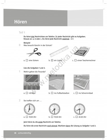 Parallelen 5 neu. Тести для 5-го класу ЗНЗ (1-й рік навчання, 2-га іноземна мова) - фото 14