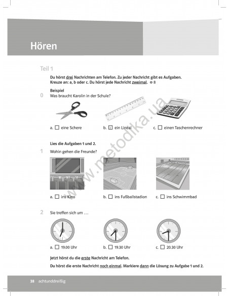 Parallelen 5 neu. Тести для 5-го класу ЗНЗ (1-й рік навчання, 2-га іноземна мова) - фото 14