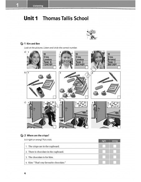 Joy of English 5. Тести для 5-го класу ЗНЗ (1-й рік навчання, 2-га іноземна мова) - фото 6