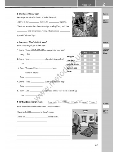 Joy of English 5. Тести для 5-го класу ЗНЗ (1-й рік навчання, 2-га іноземна мова) - фото 25