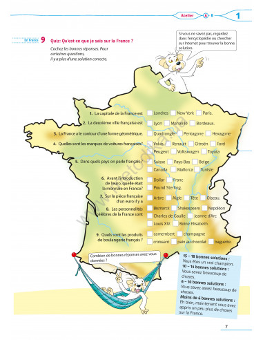 À la découverte du français 5. Робочий зошит для 5-го класу ЗНЗ (1-й рік навчання, 2-га іноземна мова) - фото 10
