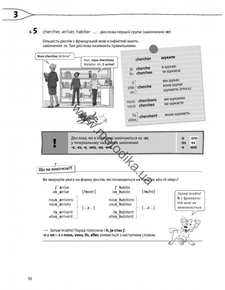 À la découverte du français 5. Граматичний посібник для 5-го класу ЗНЗ (1-й рік навчання, 2-га іноземна мова) - фото 11