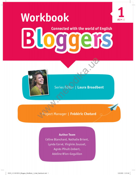 Bloggers 1 A1-A2 workbook - робочий зошит - фото 2