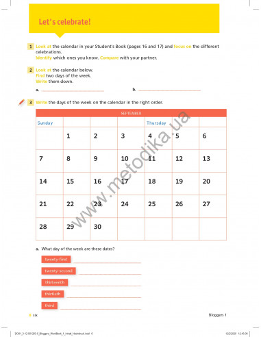 Bloggers 1 A1-A2 workbook - робочий зошит - фото 7