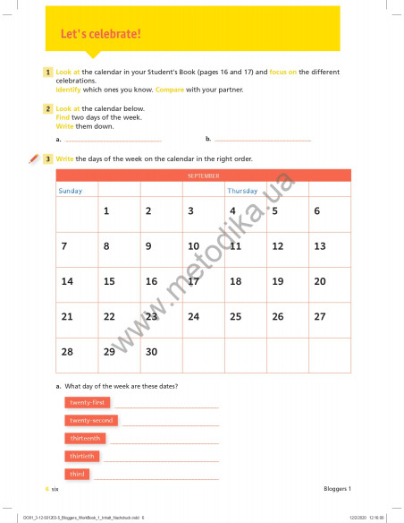 Bloggers 1 A1-A2 workbook - робочий зошит - фото 7
