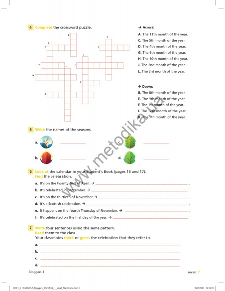 Bloggers 1 A1-A2 workbook - робочий зошит - фото 8
