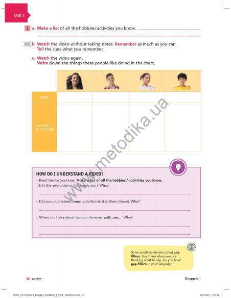 Bloggers 1 A1-A2 workbook - робочий зошит - фото 13
