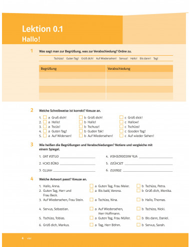 Parallelen 5. Робочий зошит для 5-го класу ЗНЗ (1-й рік навчання, 2-га іноземна мова) - фото 5 Parallelen 5. Робочий зошит для 5-го класу ЗНЗ (1-й рік навчання, 2-га іноземна мова) - фото 5