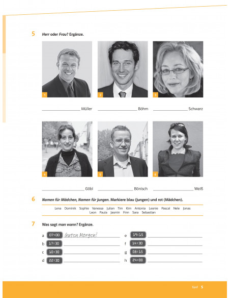 Parallelen 5. Робочий зошит для 5-го класу ЗНЗ (1-й рік навчання, 2-га іноземна мова) - фото 6 Parallelen 5. Робочий зошит для 5-го класу ЗНЗ (1-й рік навчання, 2-га іноземна мова) - фото 6