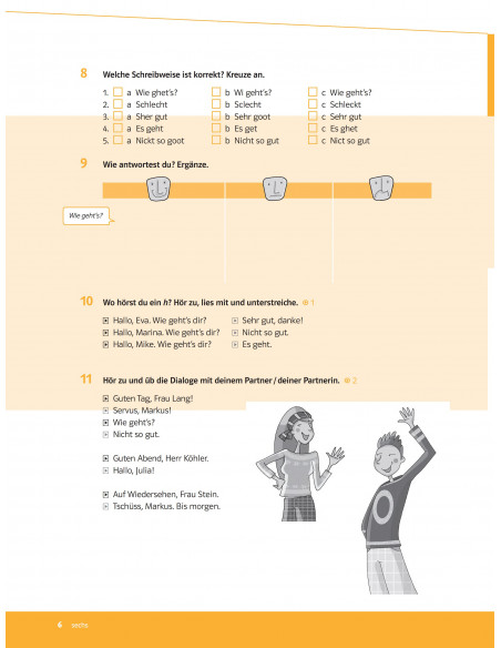 Parallelen 5. Робочий зошит для 5-го класу ЗНЗ (1-й рік навчання, 2-га іноземна мова) - фото 7 Parallelen 5. Робочий зошит для 5-го класу ЗНЗ (1-й рік навчання, 2-га іноземна мова) - фото 7