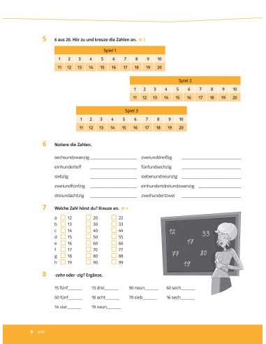 Parallelen 5. Робочий зошит для 5-го класу ЗНЗ (1-й рік навчання, 2-га іноземна мова) - фото 9 Parallelen 5. Робочий зошит для 5-го класу ЗНЗ (1-й рік навчання, 2-га іноземна мова) - фото 9
