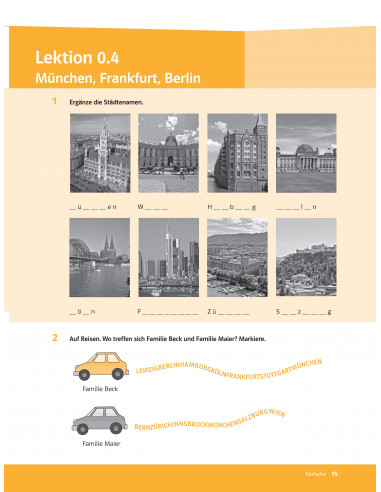 Parallelen 5. Робочий зошит для 5-го класу ЗНЗ (1-й рік навчання, 2-га іноземна мова) - фото 16 Parallelen 5. Робочий зошит для 5-го класу ЗНЗ (1-й рік навчання, 2-га іноземна мова) - фото 16