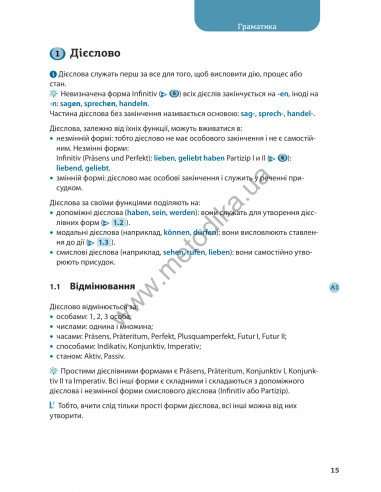 Все про німецькі дієслова. Граматика в таблицях - фото 12