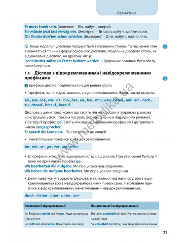 Все про німецькі дієслова. Граматика в таблицях - фото 17