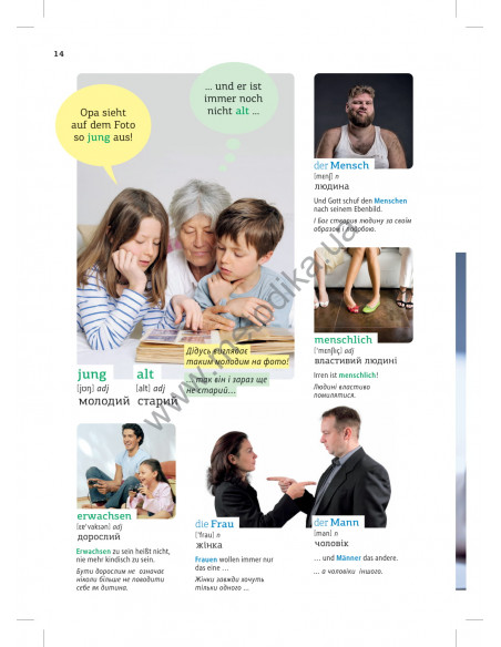 Deutsch Візуальний словник. Картинка за картинкою - німецько-український словник - фото 15