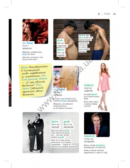 Deutsch Візуальний словник. Картинка за картинкою - німецько-український словник - фото 22