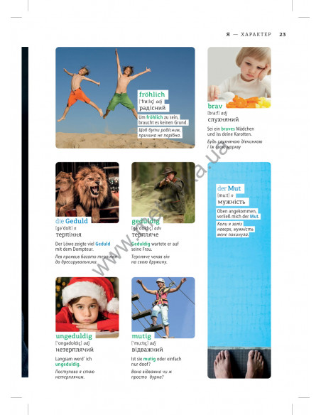 Deutsch Візуальний словник. Картинка за картинкою - німецько-український словник - фото 24