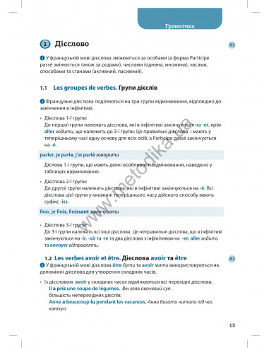 Все про французькі дієслова. Граматика в таблицях - фото 12