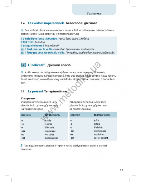 Все про французькі дієслова. Граматика в таблицях - фото 14