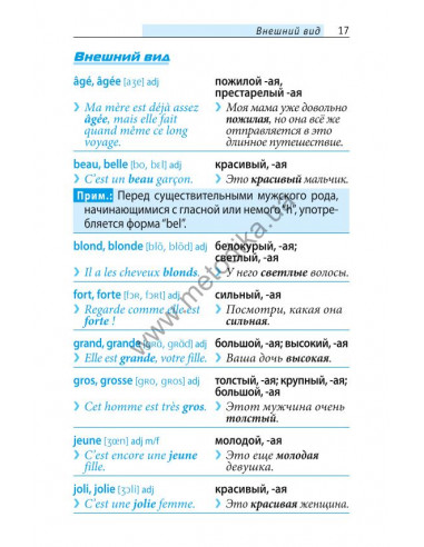 Начни говорить по-французски - 1000 слов, которые тебе действительно нужны - фото 17 Начни говорить по-французски - 1000 слов, которые тебе действительно нужны - фото 17