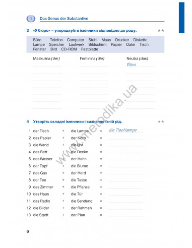 Deutsch граматика - це просто! - книга тренінг з граматики - фото 7 Deutsch граматика - це просто! - книга тренінг з граматики - фото 7