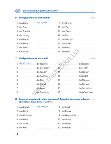 Deutsch граматика - це просто! - книга тренінг з граматики - фото 13 Deutsch граматика - це просто! - книга тренінг з граматики - фото 13