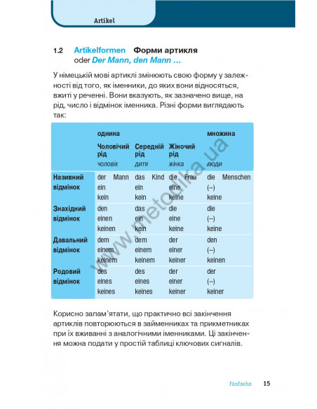 Німецька граматика коротко і легко - фото 16