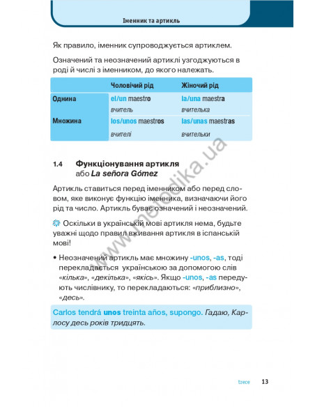 Іспанська граматика коротко і легко - фото 14