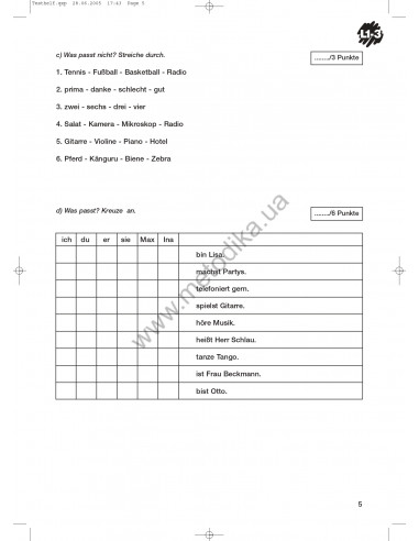 Das Neue Deutschmobil 1. Зошит для тестів - фото 6