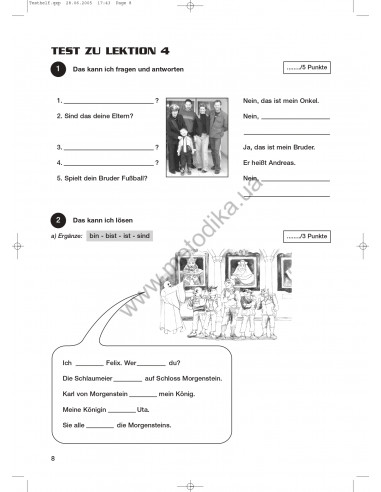 Das Neue Deutschmobil 1. Зошит для тестів - фото 9