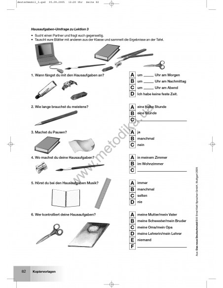 Das Neue Deutschmobil 3. Книга для вчителя - фото 17