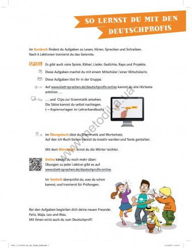 Die Deutschprofis A1 Kursbuch - підручник - фото 4 Die Deutschprofis A1 Kursbuch - підручник - фото 4