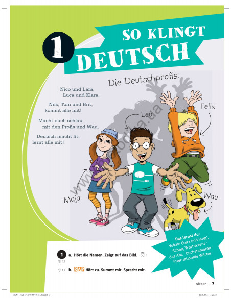 Die Deutschprofis A1 Kursbuch - підручник - фото 8 Die Deutschprofis A1 Kursbuch - підручник - фото 8