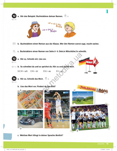 Die Deutschprofis A1 Kursbuch - підручник - фото 14 Die Deutschprofis A1 Kursbuch - підручник - фото 14