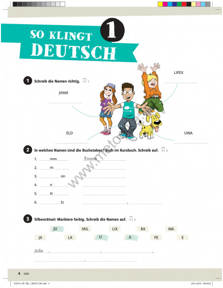 Die Deutschprofis A1 Übungsbuch - робочий зошит - фото 5 Die Deutschprofis A1 Übungsbuch - робочий зошит - фото 5