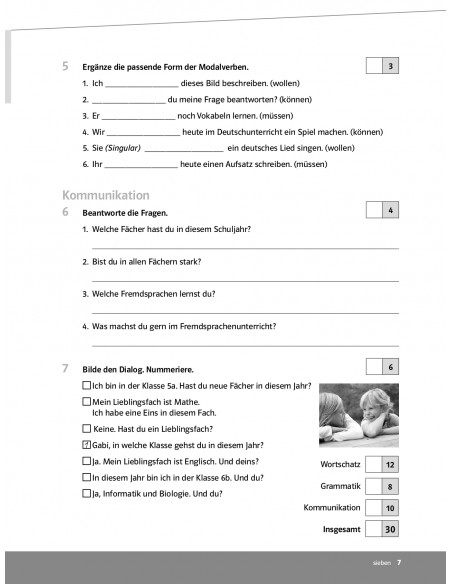 Parallelen 6 neu. Тести для 6-го класу ЗНЗ (2-й рік навчання, 2-га іноземна мова) - фото 8