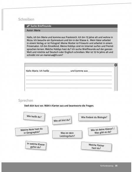 Parallelen 6 neu. Тести для 6-го класу ЗНЗ (2-й рік навчання, 2-га іноземна мова) - фото 13