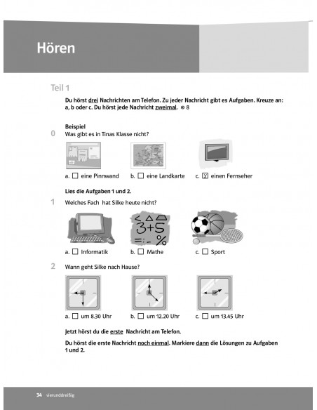 Parallelen 6 neu. Тести для 6-го класу ЗНЗ (2-й рік навчання, 2-га іноземна мова) - фото 16