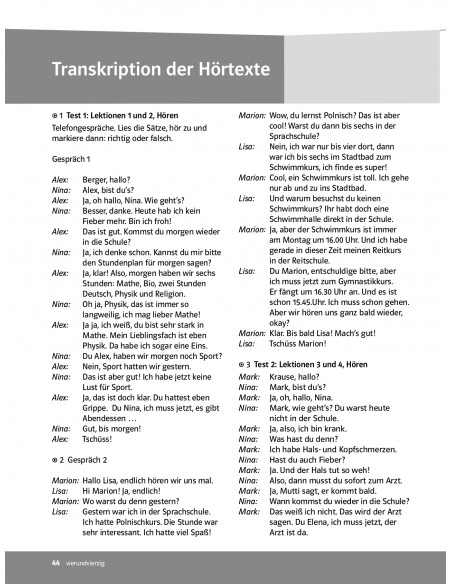 Parallelen 6 neu. Тести для 6-го класу ЗНЗ (2-й рік навчання, 2-га іноземна мова) - фото 19