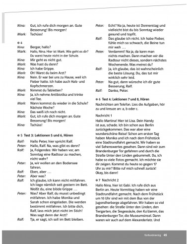 Parallelen 6 neu. Тести для 6-го класу ЗНЗ (2-й рік навчання, 2-га іноземна мова) - фото 20